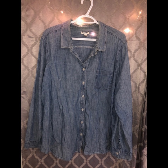 Old navy **Plus-sized** chambray shirt - Picture 5 of 5